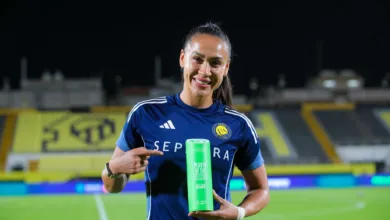 لاعبة النصر البرازيلية تعلن اعتناقها الإسلام في السعودية كاثلين سوزا