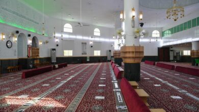 مسجد من الداخل
