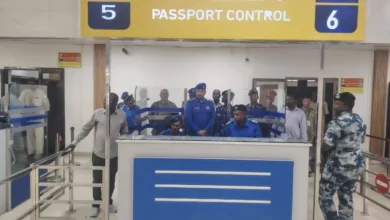 مطار الخرطوم جوازات