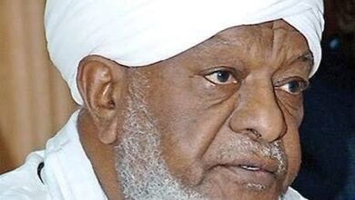صورة نعي داعية سوداني بارز