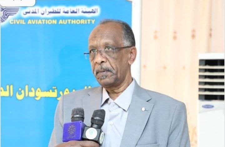 المدير العام لسلطة الطيران المدني: "جاهزون لاستئناف الرحلات العالمية بمطار الخرطوم والقرار بيد شركات الطيران" المدير العام لسلطة الطيران المدني في السودان
