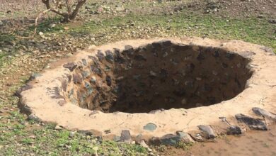 صورة توضيحية لبئر في بحري