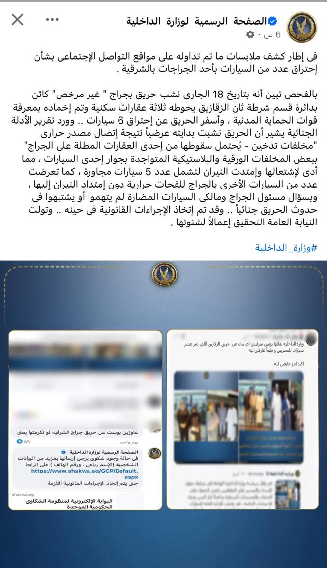 الداخلية المصري