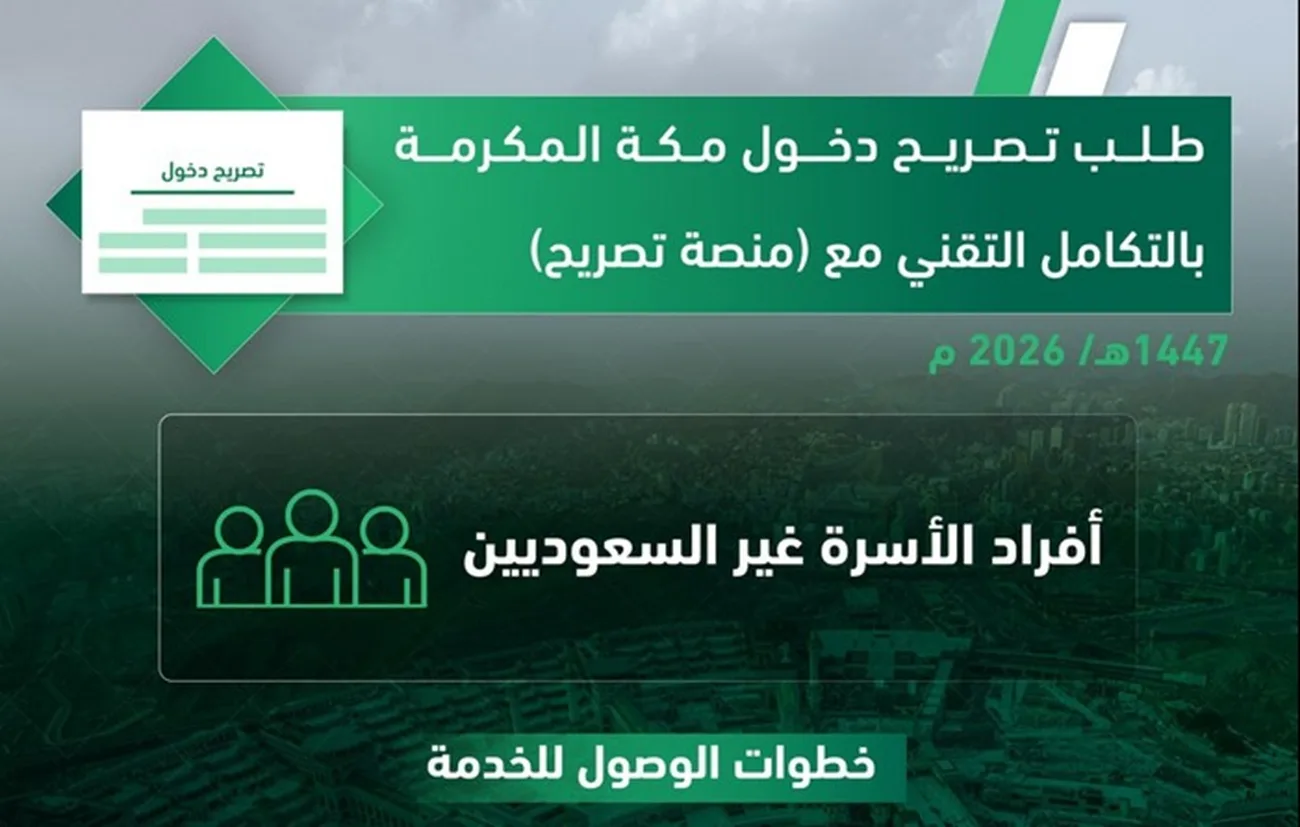 تصريح مكة غير السعوديين