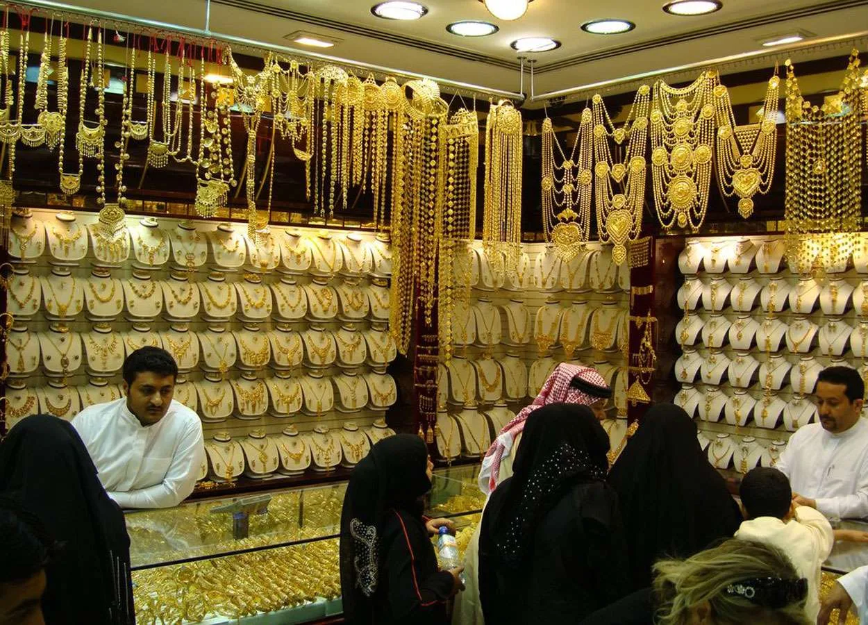 محلات الذهب في السعودية