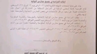 صورة توضيحية لمدارس ولاية الخرطوم