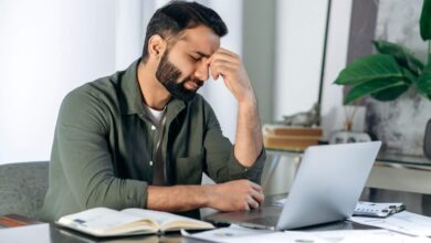 صورة رمزية للتوتر وصحة القلب