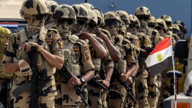 صورة لقوات الجيش المصري