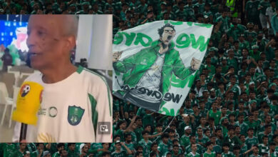 صورة مشجع سوداني للنادي الأهلي السعودي