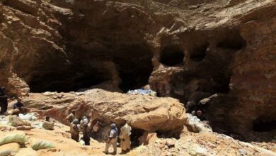 صورة لمنجم ذهب في ولاية البحر الأحمر