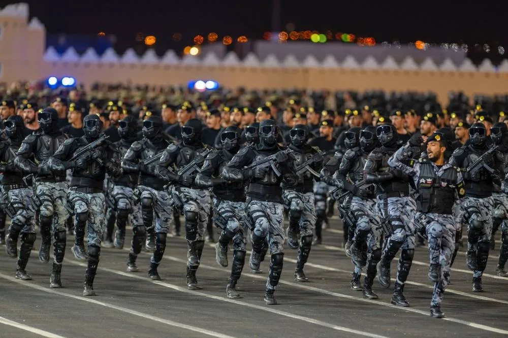 فيديو مهيب... قوات أمن الحج تستعرض جاهزيتها باستعراض يخطف الأنظار قوات أمن الحج