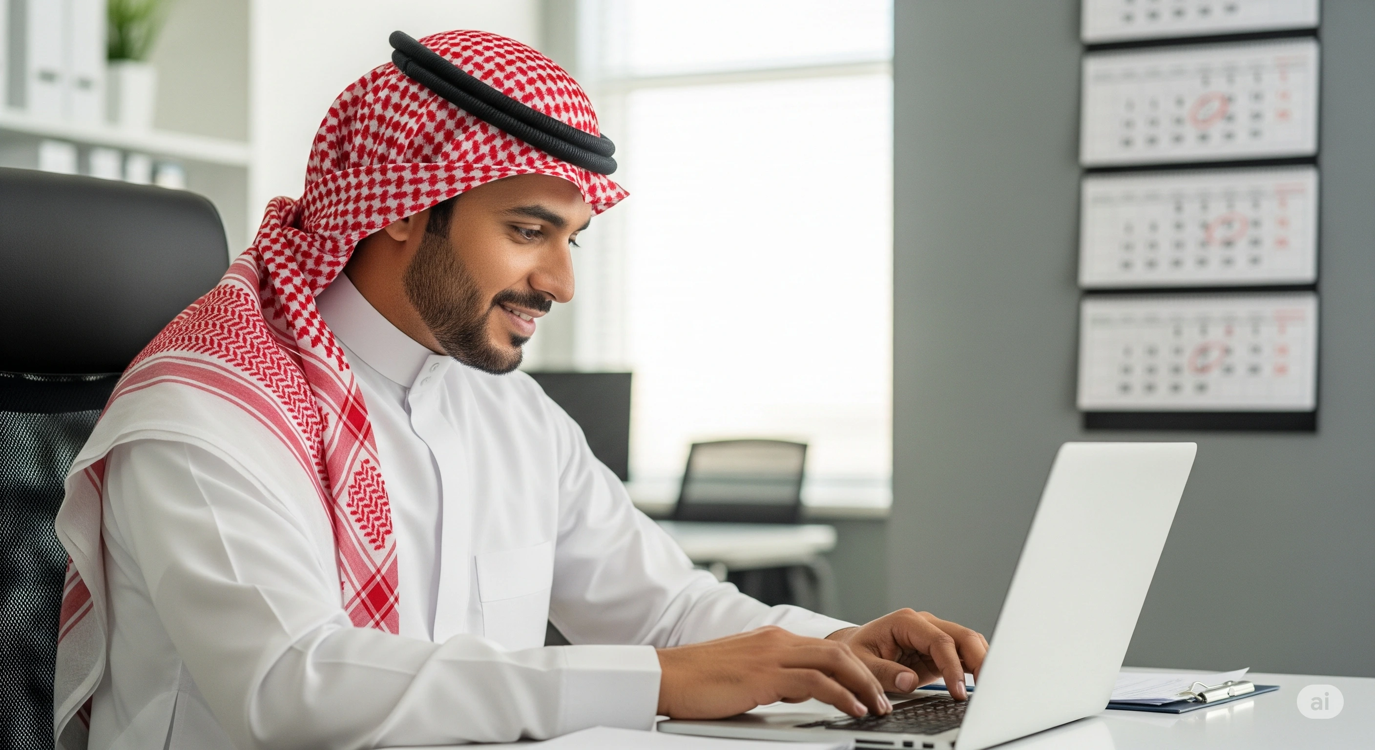 موظف سعودي