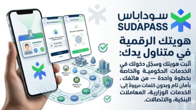 تطبيق الهوية الرقمية السودانية سوداباس