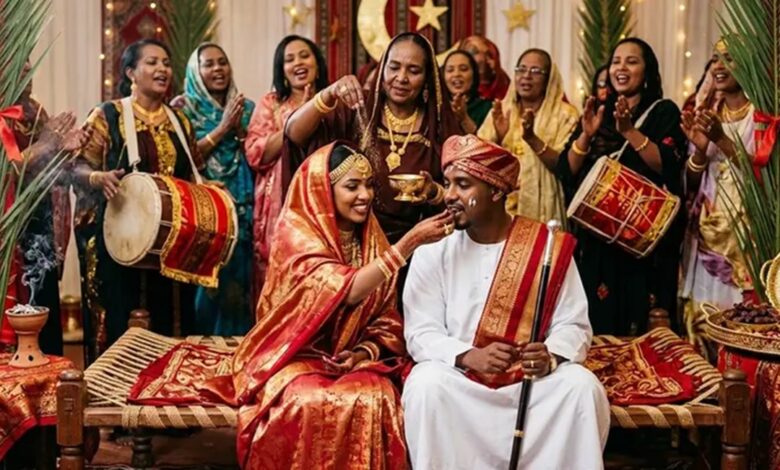 الجرتق السوداني يخطف أنظار العالم ..بالأحمر والذهب حصد ملايين المشاهدات الجرتق السوداني