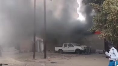 عاجل: حريق في سوق بورتسودان حريق في سوق بورتسودان