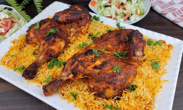 رز و دجاج
