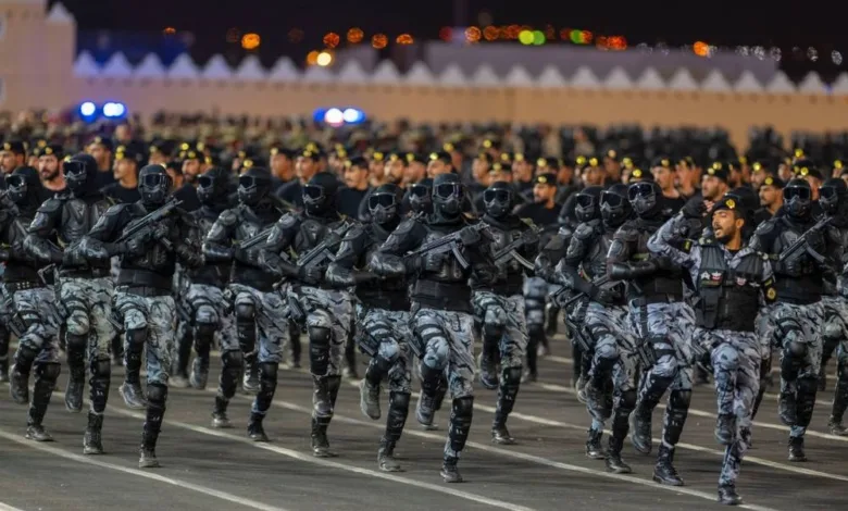 فيديو مهيب... قوات أمن الحج تستعرض جاهزيتها باستعراض يخطف الأنظار قوات أمن الحج