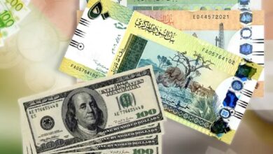 الجنيه السوداني يسجل انخفاضاً جديداً أمام الدولار الجنيه السوداني والدولار الأمريكي