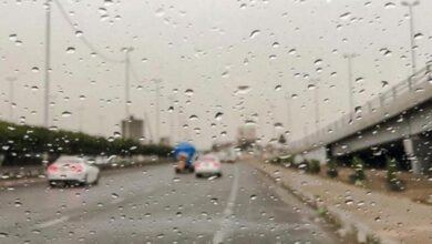 صورة رمزية لهطول الأمطار