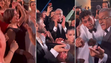 حفل زفاف نجل الفنان سيد رجب