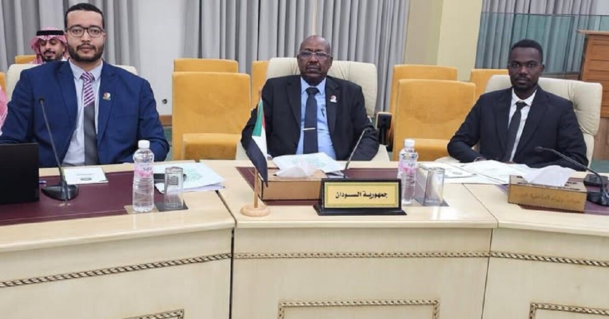 السودان يشارك في اجتماع عربي لمواجهة الجرائم السيبرانية وفد السودان 1