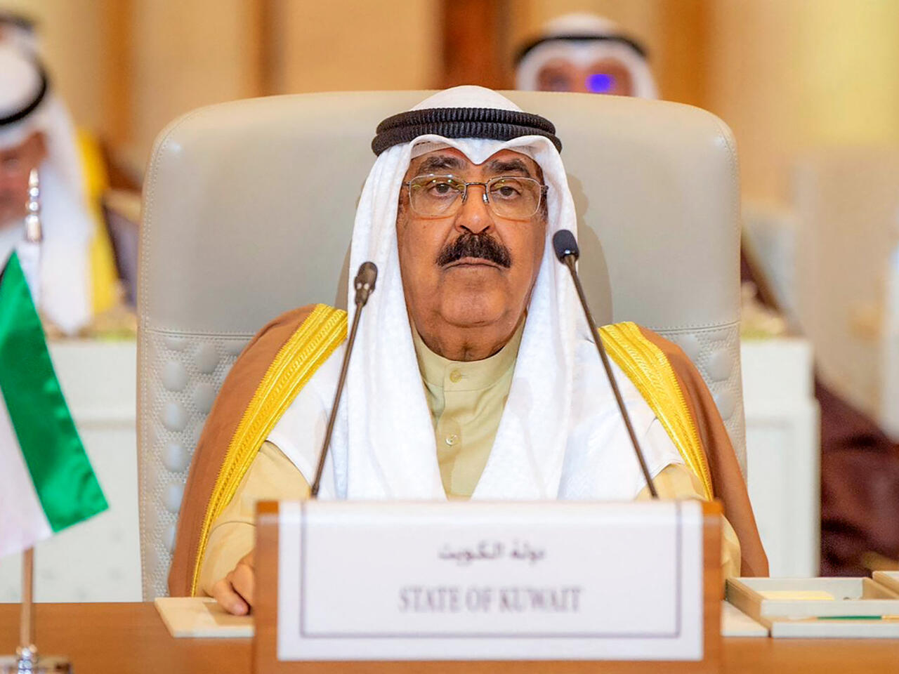 أمير الكويت يتسلم رسالة خطية من رئيس مجلس السيادة السوداني بشأن العلاقات الثنائية وسبل تعزيزها امير الكويت الشيخ مشعل الاحمد الجابر الصباح