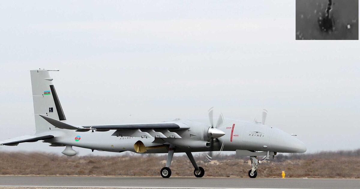 طائرة أكينجي سودانية تسقط مسيّرة صينية CH-95 في اشتباك جوي مسيرة صينية