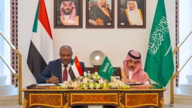 وزيرا الخارجية السوداني والسعودي