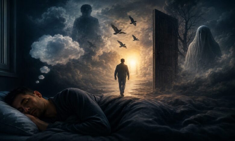 أحلام ورؤى قبل الوفاة.. ماذا يرى المرضى في نهاية حياتهم؟ صورة رمزية للأحلام