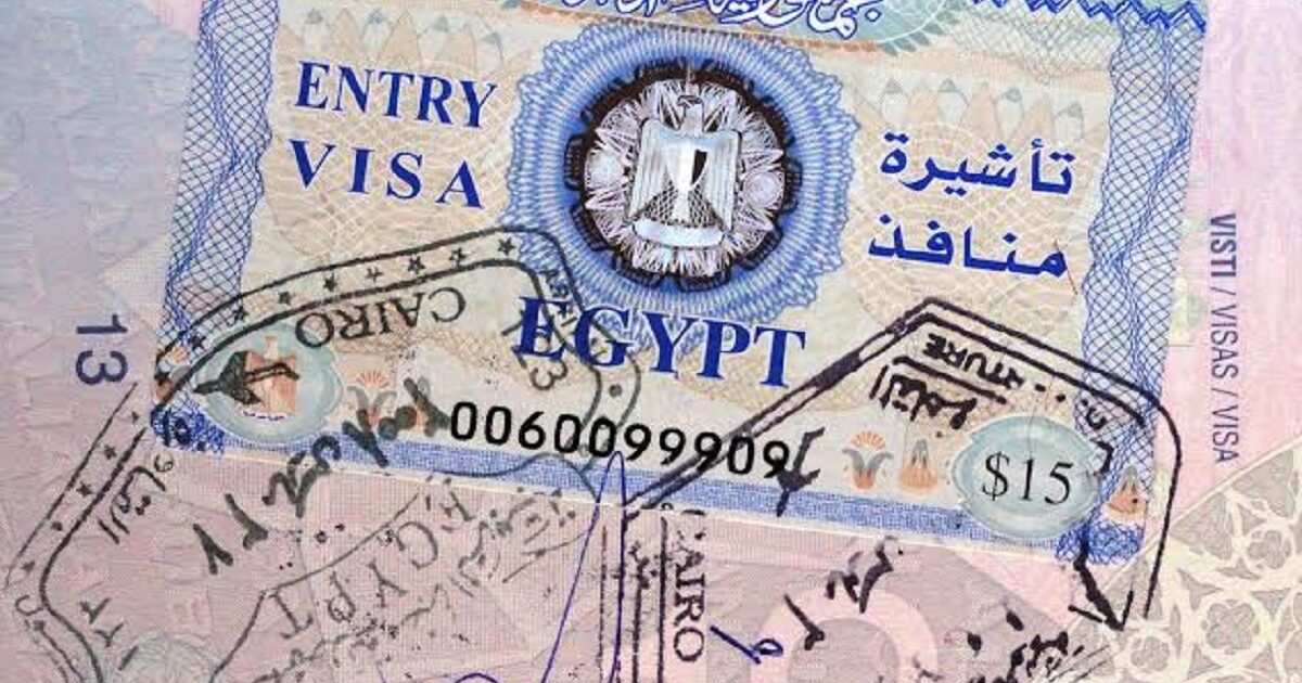تأشيرة مصر