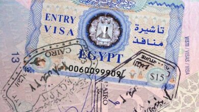 تأشيرة دخول مصر
