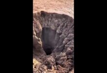 هبوط أرضي مفاجئ شغل السودانيين.. وهيئة الأبحاث توضح هبوط ارضي