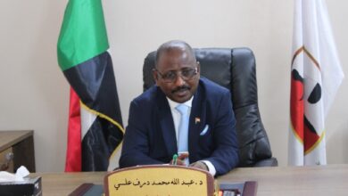 وزير العدل السوداني عبد الله محمد درف