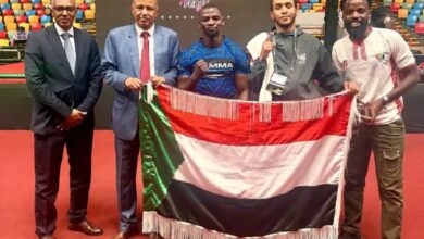 البراء صلاح الدين صاغا سوبر صاغا - بطل سوداني يهزم منافسه الإيفواري ويتأهل للأدوار المتقدمة بأفريقيا للفنون القتالية