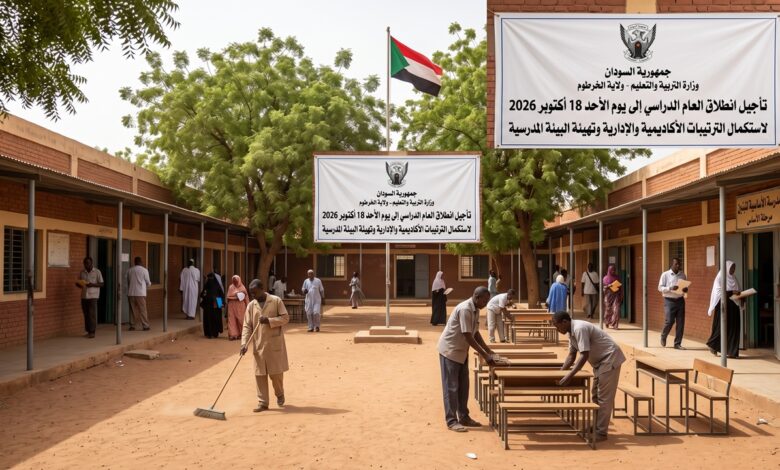 قرار جديد بتأجيل الدراسة في ولاية الخرطوم ويحدد مهام الوزارة خلال المهلة مدرسة في ولاية الخرطوم